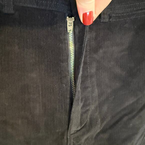 Everlane The Corduroy Wide Leg Pant In Black Size 6 New - Picture 5 of 12